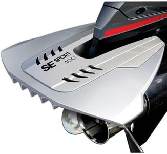 SE Sport 400 No-Drill Hydrofoil, Fits Engines Over 40 Hp White