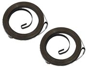 deawater 2PCS Starter Spring 155-244 for Echo Most Trimmers, Hedge Trimmers and blowers 17722042030, 17722044330, GB34025, Black