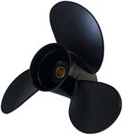 COP Boat Outboard Propeller 8.5" X 9" for Tohatsu Nissan Mercury Outboard 8HP-9.8HP Boat Propeller 3B2W64517-1 3B2-64517-1