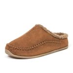 Deer Stags Men's Nordic Slipper, Chestnut, 10 Wide