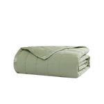 Beatrice Home Fashions Down Alternative Solid Color Blanket, King, Sage