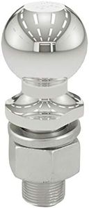 CURT 40055 Stainless Steel Trailer Hitch Ball, 15,000 lbs, 2-5/16-Inch Diameter, 1-1/4 x 2-5/8-Inch Shank