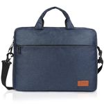 RIONTO Office Laptop Bag for Men Professional Office Bag for Men Durable Laptop Messenger Bags for Men Office Use Hand Bag for Men Laptop Bag 15.6 Inch Laptop Macbook (Blue, 15.6 Inch)