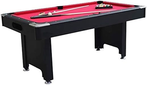 Walker & Simpson Monarch 6ft Pool Table With Red Cloth