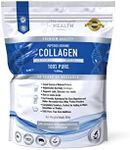 Hydrolysed Collagen Powder (Bovine) - High Protein Grass Fed Unflavoured Peptides - Collagen Supplements for Women | Gluten Free, Paleo & Keto Friendly. 450g (Pack of 1)