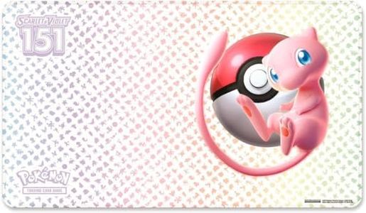 Pokemon 151 Ultra Premiem Collection Playmat - Mew and Kanto Pokedex