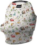 Milk Snob Original Disney 5-in-1 Baby Cover, Breastfeeding, Car Seat, Carrier, Stroller, High Chair, Shopping Cart, Canopy, Baby Shower Gender Neutral Gifts, Nursing Top (Pixar Cars)