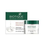 Biotique Milk Protein Instant Glow Brightening Face Pack For All Skin Types, 50gm