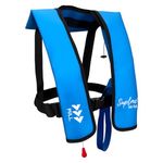 Suplvmc Adult Inflatable Life Jacket/Kayak Buoyancy Vest | Fishing Sailboat PFD Thin Weight Suitable for up to 330 pounds