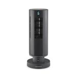 Morphy Richards Air Flex 14" Tower Fan with Built-In Device Charger, Compact Design, Powerful DC Motor, Touch Panel Control, 90° Oscillation, 7 Hour Timer, 6 Speed Settings, Grey, 820251