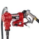 Fill-Rite FR1210H 12V 15 GPM Fuel Transfer Pump w/Discharge Hose & Manual Nozzle