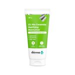 The Derma Co. 5% Nia-Ceramide Mattifying Moisturizer | For Oily to Acne Prone Skin | 5% Niacinamide, 2% Ceramide | 24 hrs. Moisturization | Panthenol, Allantoin & Zinc PCA | Oil-free Moisturizer | 100 g