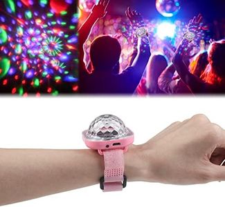 YM HOME Disco Balls Mini Disco Ball Light, Mirror Ball USB Disco Light, Battery Disco Ball Lamps, Light Up Bracelet Kids Dance Light, Portable Disco Lights Car Disco Ball, Disco Ball Lights Parties