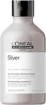 L’Oréal Professionnel Shampoo, For Grey, White or Light Blonde Hair, Serie Expert Silver, 300 ml