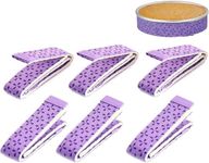 YHSMJQ 6-Piece Bake Even Strips, Cake Pan Strips,Super Absorbent Thick Cotton Strips,Cake Strips for Baking,Cake Leveler and Baking Supplies