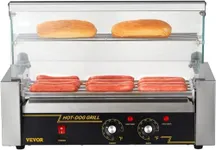 VEVOR Hot Dog Roller, 12 Hot Dog Ca