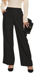 FUNYYZO Women's Wide Leg Pants High