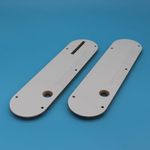 ZEROSERT Zero Clearance Table Saw Inserts Fits Ridgid R4512 - Laminated (2-Pack)