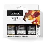 Liquitex Professional Acrylic Ink! 3-Pack - Transparent Set