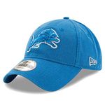 New Era Men's Blue Detroit Lions Core Classic 9TWENTY Adjustable Hat