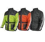 Nelson-Rigg Standard Solo Storm Jacket, Hi-Vis Yellow/Black, Large