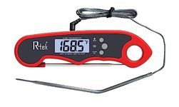 R-TEK stainless steel Digital Food Cooking Instant Read Meat Thermometer for Kitchen BBQ Grill Smoker