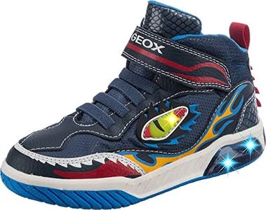 Geox J Inek Boy A, Sneakers Bambini e ragazzi, Blu (Navy/Lt Blue C0693), 33 EU