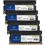 Timetec 32GB KIT(4x8GB) Compatible for Apple DDR4 2666MHz for Mid 2020 iMac (20,1 / 20,2) / Mid 2019 iMac (19,1) 27-inch w/Retina 5K Display PC4-21333 / PC4-21300 CL19 SODIMM Memory MAC RAM Upgrade