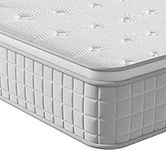 Vesgantti 5FT King Size Mattress, 9.6 Inch Pocket Sprung Mattress King Size with Breathable Foam and Individually Wrapped Spring - Medium Firm Feel, Modern Box Top Collection