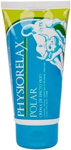 Physiorelax - Polar, Crema Apta para masaje, Efecto Frío, Con sensación Refrescante y Relajante, Contribuye al Descanso tras la Actividad Física Cotidiana, Ingredientes Naturales - 75 ml