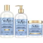 SheaMoisture Manuka Honey & Yogurt Shampoo, Conditioner & Protein Power Treatment For Dry, Damaged Hair Formulated Without Sulfates, Silicones, Parabens, Phthalates, Mineral Oil or Petrolatum (3 Pack)