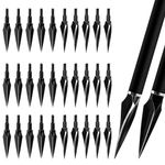 REAWOW Broadheads Arrow Heads,Hardening Traditional Prctice Archery Arrows 30 pcs 100/125 Grain,Traditional Archery Arrowheads Broadheads Metal Arrow Compatible Crossbow& Compound Bow& Recurve Bow