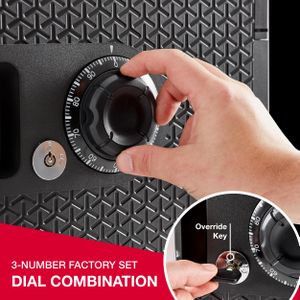 SentrySafe Fireproof Waterproof Safe – Secure Home Storage
