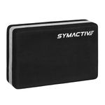 Amazon Brand - Symactive High Density Premium EVA Foam Yoga Block for Strength, Balance, and Flexibility, Odour Resistant, Regular Size (3 x 6 x 9 inches, Set of 1, Black)