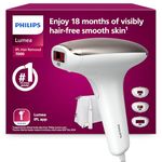 Philips Lumea 7000 Series, IPL Hair Removal Device, Laser Hair Removal Alternative, with Satin Compact Pen Trimmer, 3 Attachments for Body, Face and Bikini, Model BRI923/00