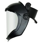 Honeywell Uvex Bionic Face Shield with Hard Had Adapter and Clear Polycarbonate Anti-Fog/Hardcoat Visor (S8515)