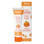 Himalaya Botanique Kids Toothpaste, Herbal, Orange Flavor, Bright Smiles, Fluoride-Free, Gentle, No Artificial Flavors or Colors, SLS Free, Gluten Free, Cruelty Free, Vegan, Foaming, 4 Oz, 1 Pack