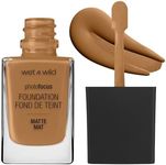 wet n wild Photo Focus Matte Liquid Foundation Caramel, Vegan & Cruelty-Free