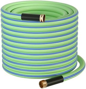 Atlantic Heavy Duty Garden Hose 5/8 Inch x 200 Foot Green Color Water Hose (200 FT)