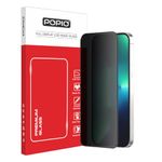 POPIO Military-Grade Privacy Screen Protector for iPhone 13 Pro Max / 14 Plus – 9H Tempered Glass, Anti-Spy Protection, Scratch-Resistant, HD Clarity (1 Pack)