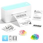 ItriAce 241BT Bluetooth Thermal Printer, 4×6 Shipping Label Printer Machine for Small Business & Home Use, Postage Label Printer Compatible with Amazon, Royal Mail, Shopify, eBay, Etsy -Green