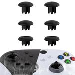 eXtremeRate Edge Sticks Interchangeable Thumbsticks for Xbox Core Controller, Black Swappable Analog Stick Joystick for Xbox One S/X, Xbox Elite V1 Controller, for Nintendo Switch Pro Controller