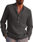 LVCBL Men's Classic Henley Shirt No