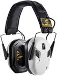 EARMOR Electronic Ear Protection for Shooting with 4 Microphones, Shooting Ear Protection with Gel Ear Pad, 30dB SNR/ 24dB NRR Noise Reduction, 5X Sound Amplification Hearing Protection for Shooters