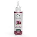 Onion Hair Oil for Damaged, Dry Hair & Scalp - Nourishing & Moisturizing Oil for All Hair Types - Red Onion Hair Oil with Rich Nutrients - Sulfate-Free, Natural, Non-Greasy