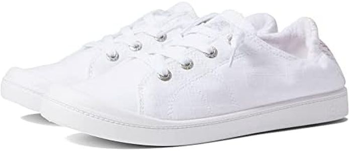 Roxy Women's Bayshore, Slip-on, Sneakers, Shoes, Alloy/White Plus, 8.5