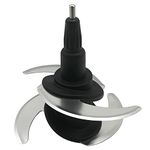 Blender 4 Blade Replacement for Ninja 64-oz 72-oz Food Processor Bowl Chopping Blade 319KKU770 Fits Ninja 8-Cup 9-Cup Pitcher CT682SP BL681A BL682 BL770 BL770AMZ BL772 BL910 BN600 BN601 BN800 BN801