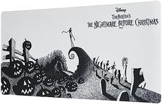 Grupo Erik Gaming Mouse Mat XXL The Nightmare Before Christmas Mouse Mat XXL Non-Slip and Water-Repellent Mouse Pad Large Mouse Pad XXL Gaming Desk Mat PC Accessories Gaming Disney Fan Item