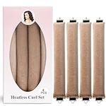 4Pcs Heatless Hair Curler, Overnigh