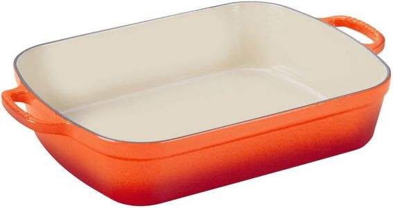 Le Creuset Cast Iron Roasting Dish 37cm – Volcanic Orange